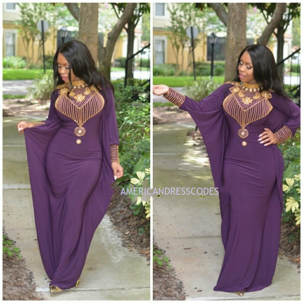 Adele kaftan Dress