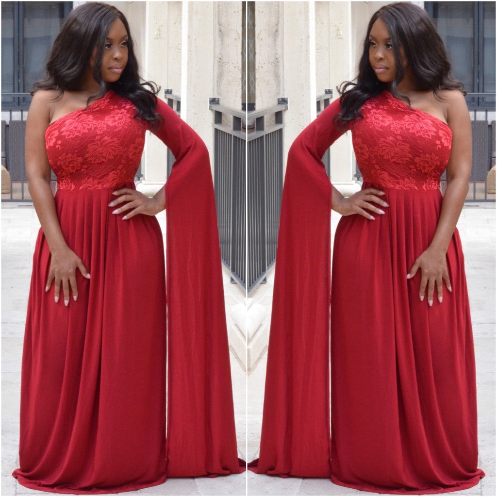 Kelesa Premium Lace ( Wine color )