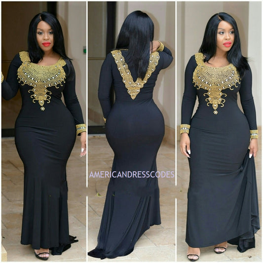 Amara Premium Dress (Black colour)