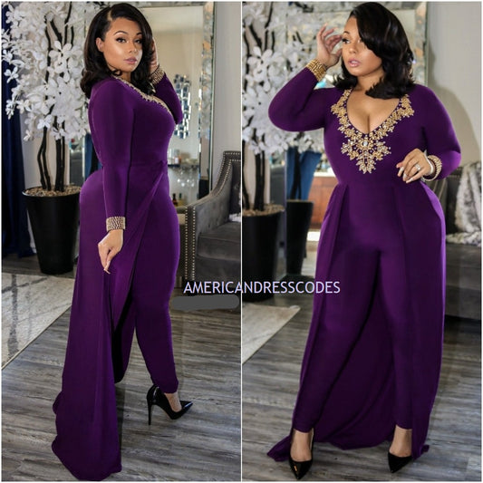 Addison jumpsuit (Purple)