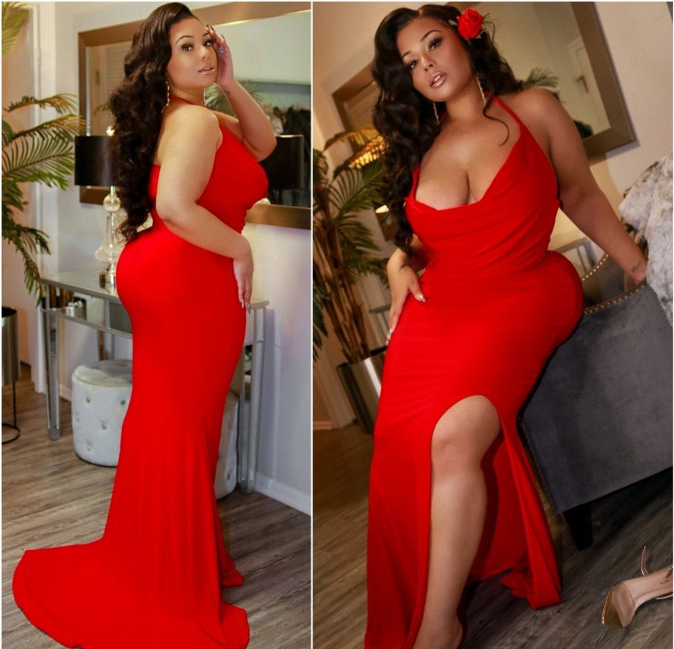 Gianna sexy dress (Bright red)