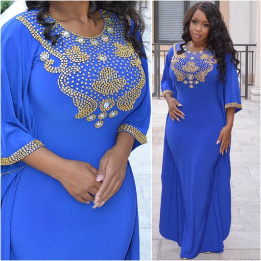 Gylda Kaftan ( Royal Blue )