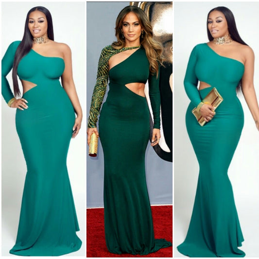 J.LO SEXY DRESS  ( Green )